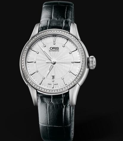 Oris Artelier Date Diamonds 31mm Replica Watch 01 561 7687 4951-07 5 14 60FC